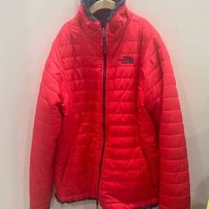 The North Face Kids Red Puffer Jacket